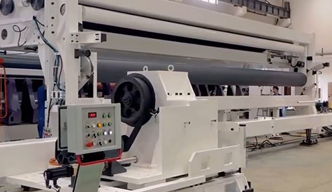 9.5 Meters primary slitter for 8.7 meters BOPP film line